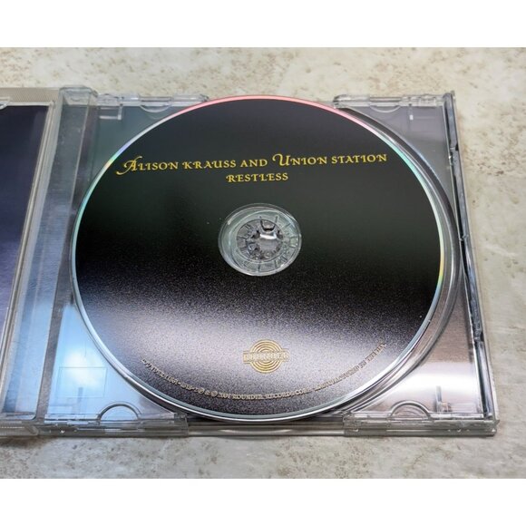 Alison Krauss & Union Station Restless CD Single Country Folk 2 Tracks 2004 - Picture 4 of 6
